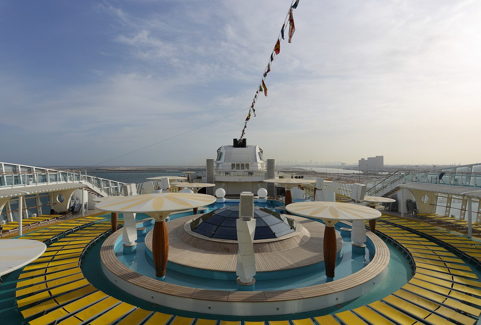 Cubierta de piscinas